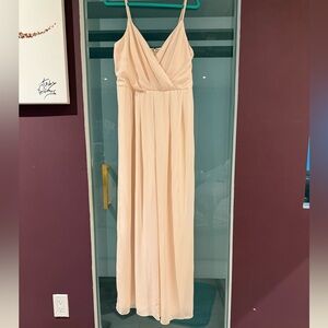Lulu's Blush Maxi Dress